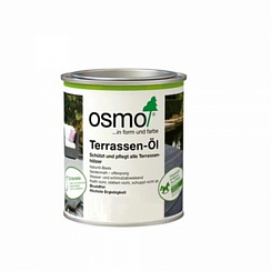#022 Масло для террас OSMO Terrassen-Öle  Серо-бежевый 0,22л